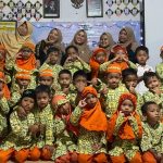 Murid TK ABA 1 Tompokersan dilatih penuh santun untuk menjadi pemimpin masa depan. (Suharyo/Trobosco)