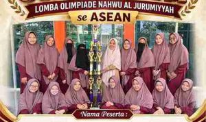 15-santriwati-elkisi-borong-juara-umum-olimpiade-nahwu-asean-2026